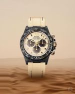TW Factory Rolex Daytona 4130 Movement 40mm Carbon Fiber Case Sand Band Watch